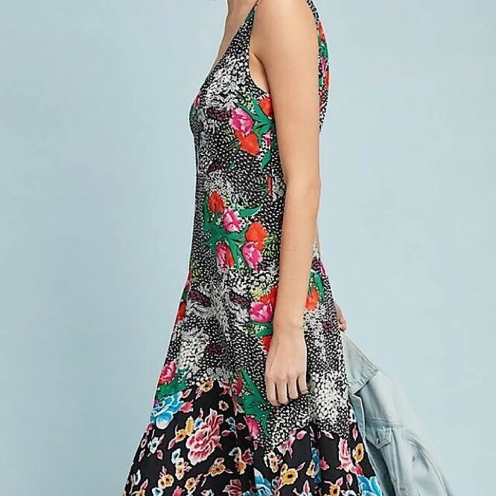Anthropologie Maeve Violette Dress Size 6 - Picture 4 of 9
